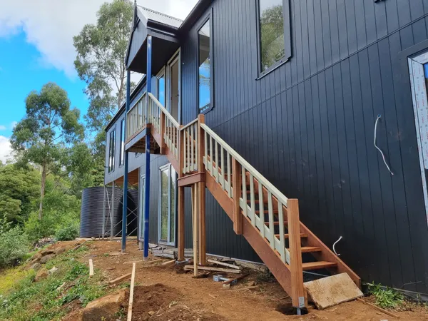 Outdoor Timber Stairs