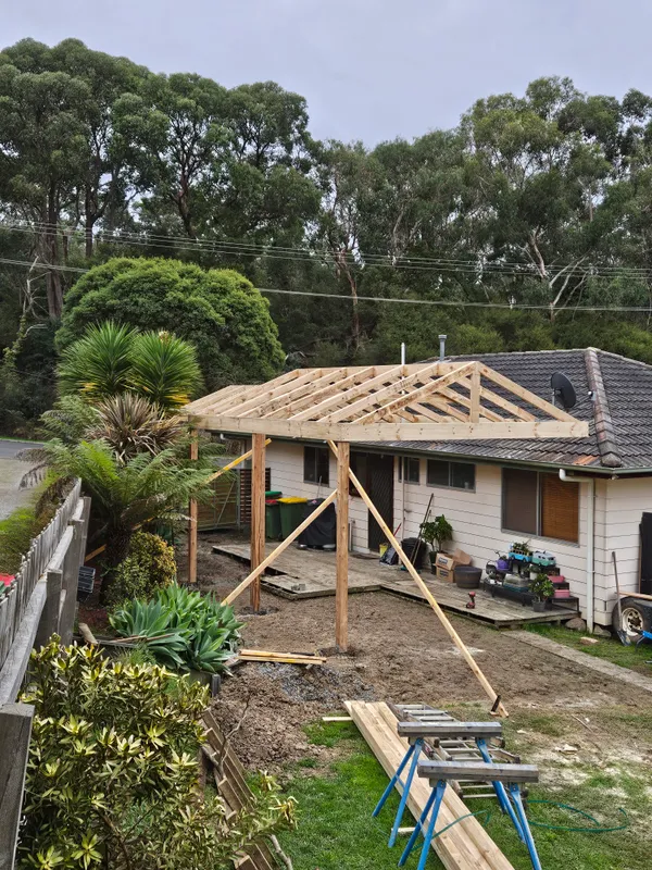 Timber Pergola Construction