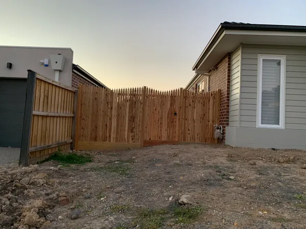 Timber Picket Fence Installation